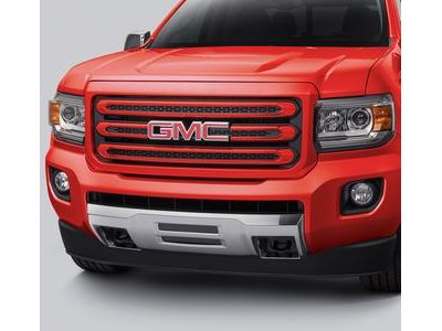 GM 23321753 Grille in Cardinal Red with Cardinal Red Surround and GMC Logo