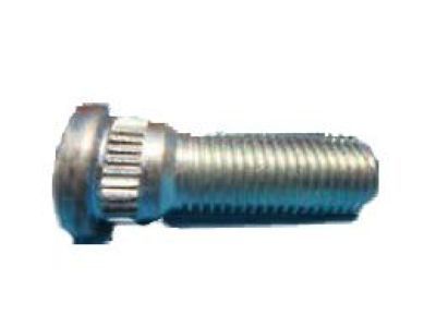 Chevy 14012679 STUD,REAR WHEEL(9/16X18.00X2.00 LGTH)(SERRATED)