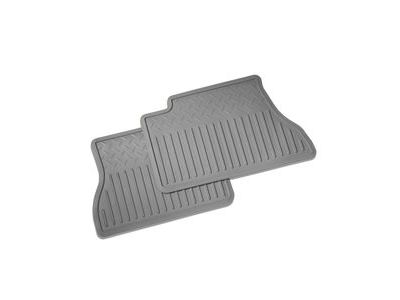 GM 88987087 Floor Mats - Vinyl Replacement,Rear,Note:Dark Pewter