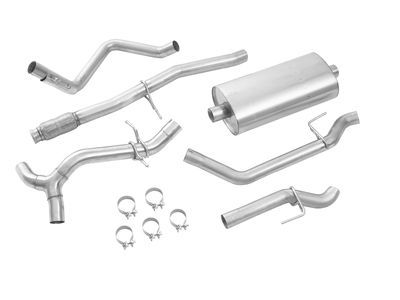 Chevy 84173604 MUFFLER,EXHAUST REAR (W/ EXHAUST PIPE)(INCLUDES 2-9)(INSTALL 1.00)(27.49 KG)(SIDE DOCUMENTATION INSIDE DIAMETER 4898526 FOR INSTRUCTION SHEET)