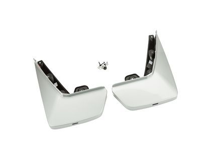 GM 22922805 Rear Molded Splash Guards in Radiant Silver Metallic