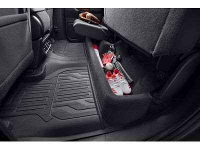 GMC 84310404 COMPARTMENT,REAR COMPARTMENT FLOOR STOWAGE TRIM(INCLUDES 2,3)(BLACK)(INSTALL 0.10)(2.4494 KG)