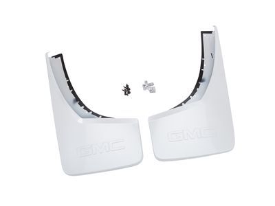 GMC 23238780 GUARD PKG,REAR MUD FLAP(INCLUDES 2,3)(WHITE)(INSTALL 0.30)(0.73 KGS)