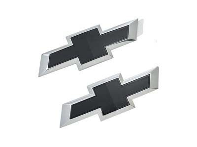 Chevy 84346557 EMBLEM PKG,BODY(INCLUDES 2,3)(INSTALL 1.00)(0.276 KG)(FRONT & REAR BOWTIE)(CHROME W/BLACK INSERT)