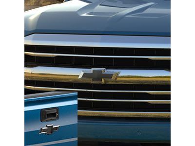 Chevy 84346557 EMBLEM PKG,BODY(INCLUDES 2,3)(INSTALL 1.00)(0.276 KG)(FRONT & REAR BOWTIE)(CHROME W/BLACK INSERT)