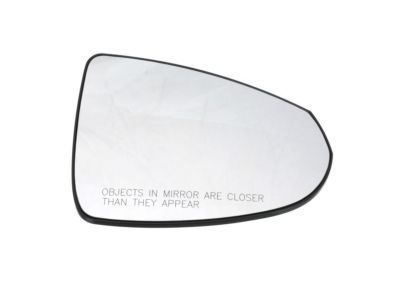 Chevy 20889225 MIRROR,OUTSIDE REAR VIEW (REFLECTOR GLASS & BACKING PLATE)(PART OF 1)(CURVED GLASS W/O WARNING LABEL)