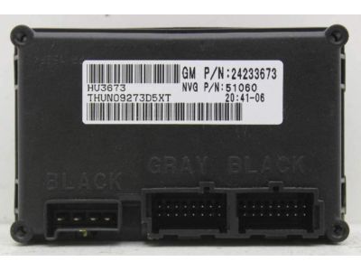 Chevy 24233673 Control Module