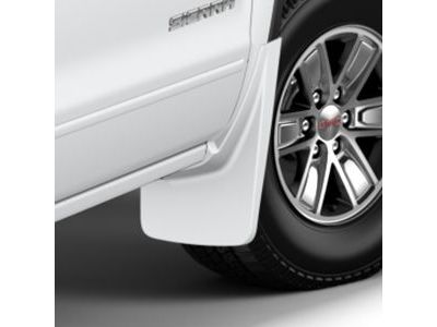 GM 22902397 Front Molded Splash Guards in Summit White