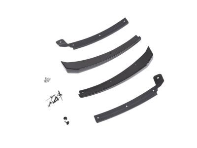 Chevy 23436524 GUARD PKG,FRONT FENDER MUD(INCLUDES 2-8)(BLACK)(INSTALL 0.50)(0.201 KG)