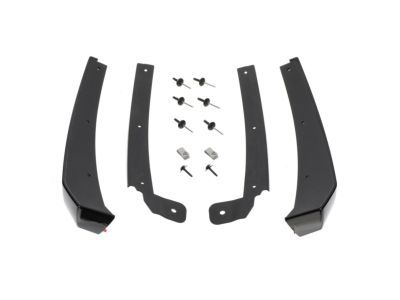 Chevy 23436524 GUARD PKG,FRONT FENDER MUD(INCLUDES 2-8)(BLACK)(INSTALL 0.50)(0.201 KG)