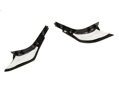 Cadillac 84449926 PLATE PKG,FRONT SIDE DOOR SILL TRIM(INCLUDES 2-7)(BLACK)(INSTALL 0.30)(1.1644 KG)