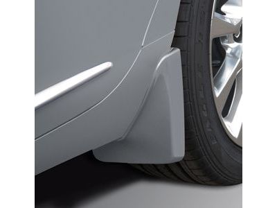 GM 23376545 Front Molded Splash Guards in Radiant Silver Metallic