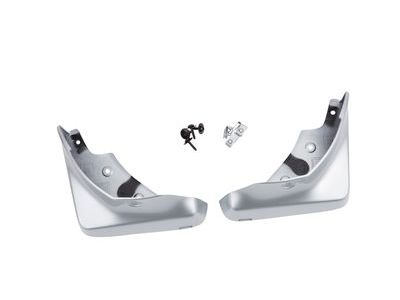 GM 23376545 Front Molded Splash Guards in Radiant Silver Metallic