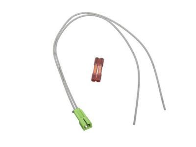 GMC 12126020 CONNECTOR,SPEAKER-RADIO(PART OF 25)(GREEN)(2-WAY MALE)(W/LEADS)(2.694)