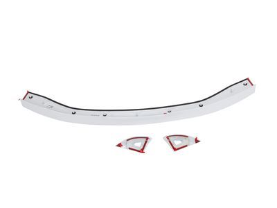 Chevy 84016431 SPOILER PKG,REAR END(INCLUDES 2-6)(WHITE)(INSTALL 2.00)(2.0 KG)