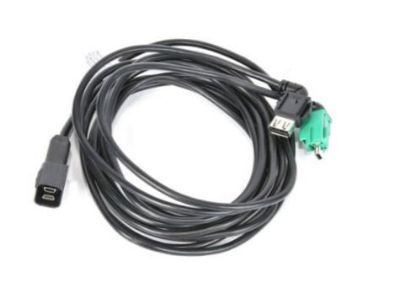 Cadillac 84005113 CABLE,VIDEO ANTENNA(PART OF 6)(INLINE TO JUMPER FLOOR CONSOLE JMPR USB-IP)(Y CABLE W/ 3 CONNECT)