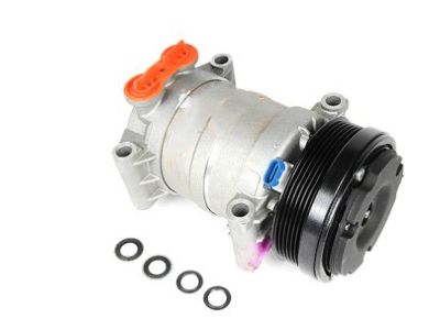 GMC 89019367 COMPRESSOR,A/C(H6 W/CLUTCH AND O-RINGS)(MAY ALSO REQ LONGER BELT 88986807)