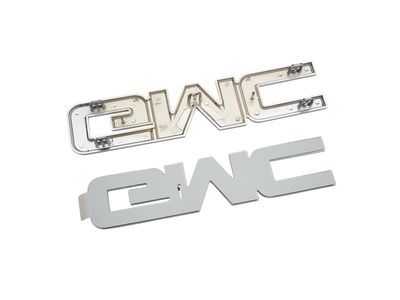 GMC 84380554 EMBLEM PKG,BODY(INCLUDES 2,3)(BLACK)(INSTALL 0.70)(0.3401 KG)(GMC)