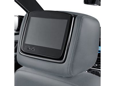 Chevy 84337915 DISPLAY,FRONT SEAT HEAD RESTRAINT(INCLUDES 2-11)(GRAY)(INSTALL 1.50)(2.3 KGS)(LABELED 84337915)