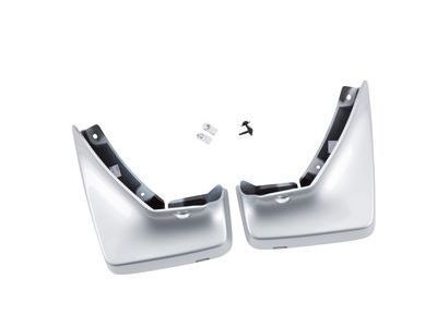 GM 23450609 Rear Molded Splash Guards in Radiant Silver Metallic