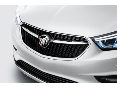 Buick 42582721 GRILLE KIT,FRONT UPPER(INCLUDES 1-5)(WHITE)(INSTALL 1.00)(2.2487 KGS)(USED ON VEHICLES BUILT ON OR AFTER 30JAN2017)(FOR 1ST DESIGN SEE 42514548)