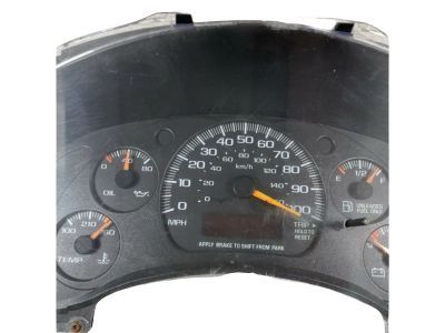 Chevy 16255825 Instrument Cluster