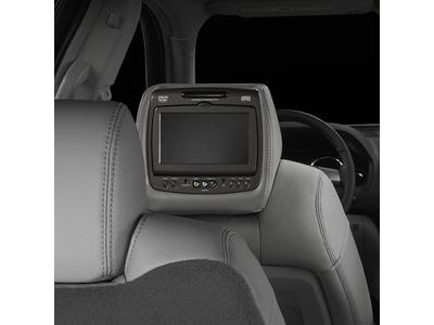 GM 22839609 Rear-Seat Entertainment System with DVD Player in Ebony Cloth