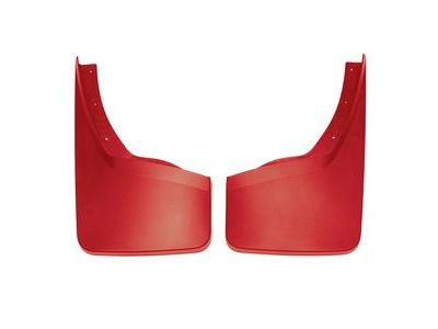 GM 23238773 Front Molded Splash Guards in Red Hot