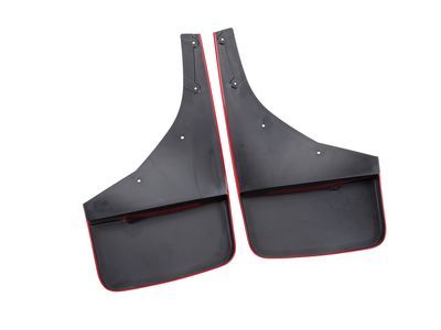 GM 23238773 Front Molded Splash Guards in Red Hot