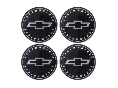 Chevy 19351755 CAP PKG,WHEEL TRIM(INCLUDES 1)(INSTALL 0.30)(SINGLE 0.0248 KG)(THREE COLOR LOGO)(4 PC QTY OF 23249092)