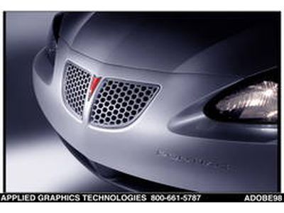 Pontiac 12498884 GRILLE,FRONT(INCLUDES 1,2)(BRIGHT CHROME)(INSTALL 0.60)(0.085KGS)(INCLUDES LH & RH)