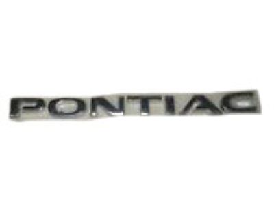 Pontiac 10353189 Nameplate