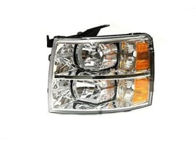 2013 Chevy Silverado 3500 HD Headlight - 19329413