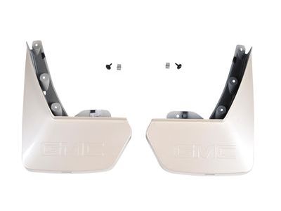 GM 22922798 Rear Molded Splash Guards in White Diamond