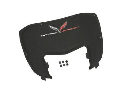 Chevy 23321670 INSULATOR,HOOD(INCLUDES 2,3)(ANTHRACITE)(INSTALL 0.20)(0.64 KG)(W/GRANDSPORT LOGO)