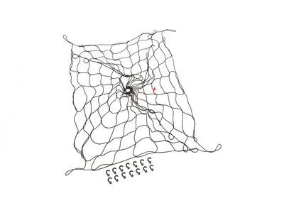 GM 12343606 Bed Horizontal Cargo Net