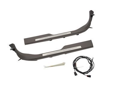 Chevy 84201726 PLATE PKG,FRONT SIDE DOOR SILL TRIM(INCLUDES 2-7)(DARK ATMOSPHERE)(INSTALL 1.00)(1.5 KG)