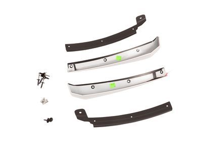 Chevy 23436521 GUARD PKG,FRONT FENDER MUD(INCLUDES 2-8)(SUMMIT WHITE)(INSTALL 0.50)(0.201 KG)