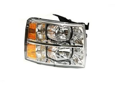 2013 Chevy Silverado 3500 HD Headlight - 19329414