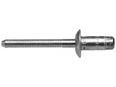 Chevy 11609731 RIVET,POP,.25" SHANK,.63 LEN,.50 OUTSIDE DIAMETER,.06-.30 GROUP RNG,1008 STEEL,GMW3044(PART OF 1)