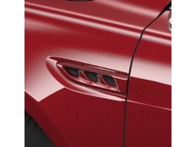 GM 26693381 Side Air Vents in Crimson Red Tintcoat