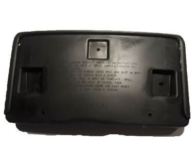 Buick 10269370 License Bracket