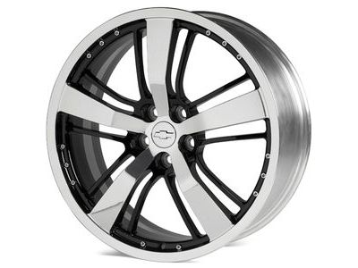 GM 19301349 21x9.5-Inch Forged Aluminum 5-Spoke Wheel in Black