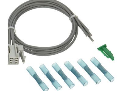 GMC 13583923 CONNECTOR,INLINE-TO CROSSBODY HARNESS(W/LEADS)(GRAY)(6-WAY FEMALE)(W/LEADS)(4.663)