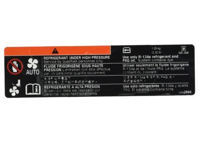 Chevy 20932866 Caution Label