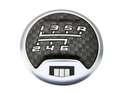 GM 24293737 Manual Transmission 6.2L Shift Knob Insert with Camaro Logo