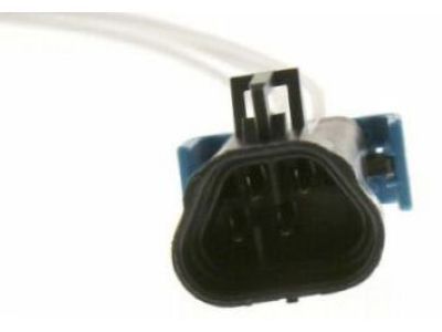 Chevy 13585848 CONNECTOR,HEATED OXYGEN SENSOR(BLACK)(5-WAY MALE)(W/LEADS)