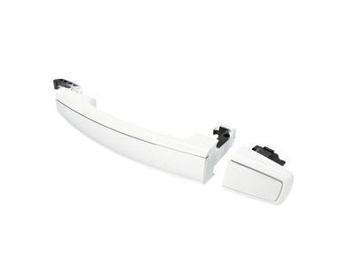 Chevy 20919351 HANDLE PKG,FRONT & REAR SIDE DOOR OUTSIDE(INCLUDES 2-6)(WHITE)(INSTALL 0.80)(0.4895 KGS)(W/CHROME STRIPE)