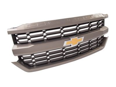 Chevy 84134050 GRILLE KIT,FRONT(INCLUDES 2-4)(PEPPERDUST METAL-2)(INSTALL 1.80)(5.3092 KGS)(OPTNL HEADLAMP BEZELS 23378968 & 23379004)