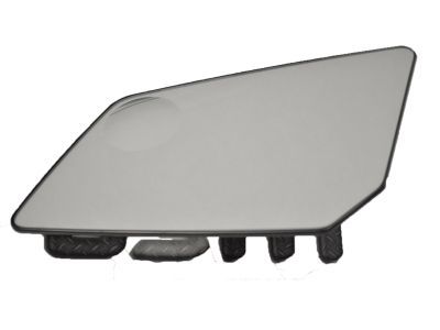 GMC 23248221 MIRROR,OUTSIDE REAR VIEW (REFLECTOR GLASS & BACKING PLATE)(PART OF 1)(W/SPHERICAL SHAPE OF SPOTTER ON OUTSIDE TOP CORNER OF GLASS)